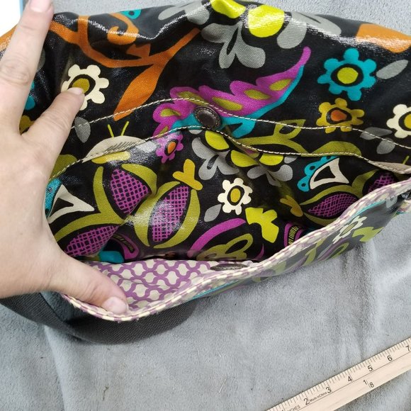 Fossil Bag Womens 16x11 Multicolor Floral Crossbody...
